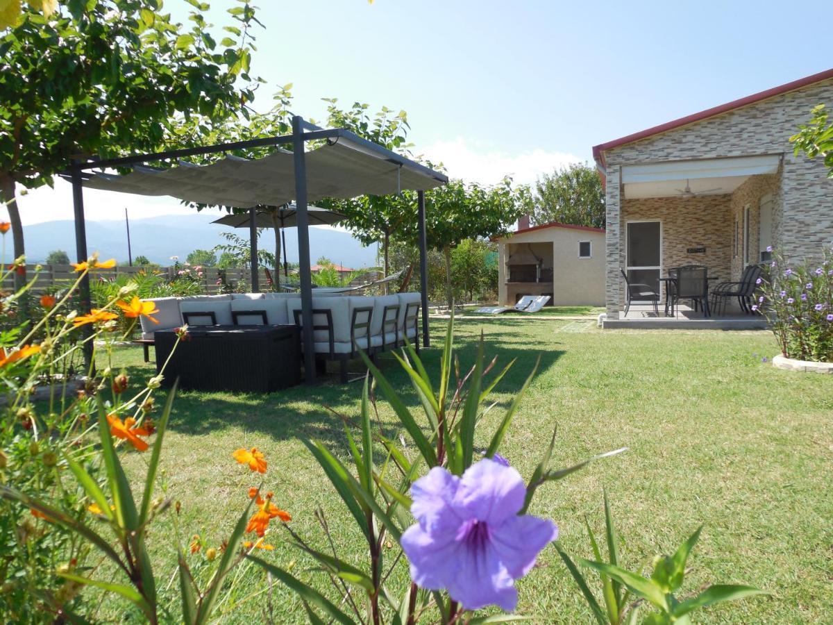 Costa Petra - Luxury Seaside Cottage With Garden - Vacation House For Families In Greece Néa Meságkala 외부 사진